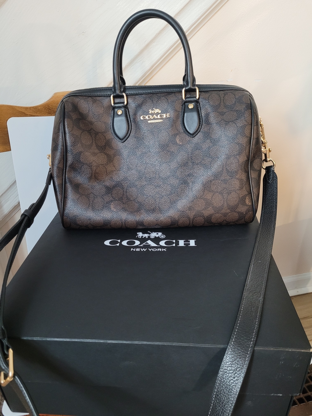 Coach Large Rowan Satchel CV959